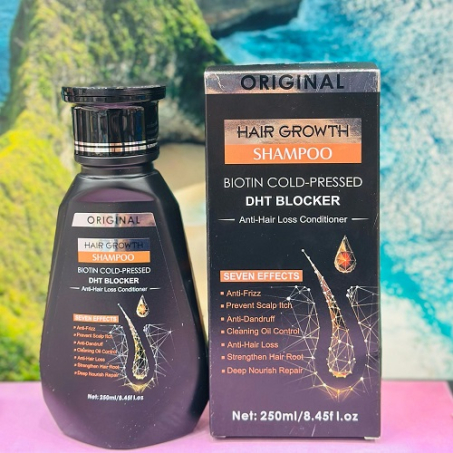Hair Growth Shampoo Biotin Cold Pressed Dht Blocker