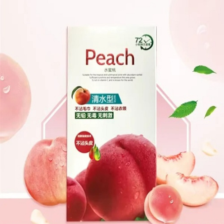 Peach Apple Hair Color