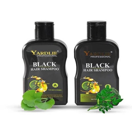 Yardlie Professional Hair Dye Shampoo Mixing Paste Natural Black 200ml
